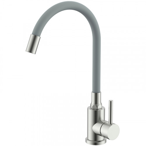 Смеситель для кухни Splenka S201.4407.05 Сатин Серый
