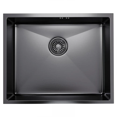 Кухонная мойка Mixline Pro 53 547232 цвет Черный графит