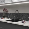 Кухонная мойка Reflexion Iseo 46 RX2246BL цвет Оружейная сталь