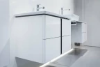 Тумба под раковину Ravak SD Balance 60 X000001367 подвесная Белая Графит МДФ / ЛДСП