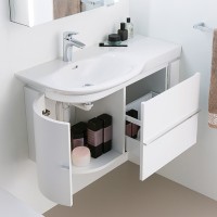 Раковина Laufen Palace New 90 L 8.1670.2.000.104.1 Белая