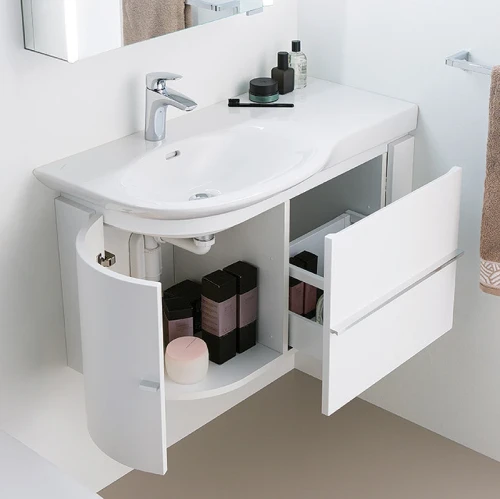 Раковина Laufen Palace New 90 L 8.1670.2.000.104.1 Белая