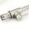 Смеситель для кухни Frap H899 F41899-1 Сатин нержавеющая сталь