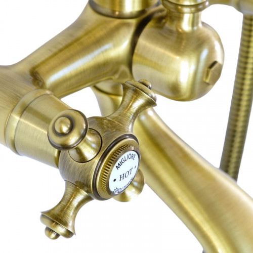 Смеситель для ванны Migliore Prestige 32449 цвет Золото