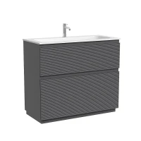 Тумба под раковину Sancos Folk Floor 99,5 FL100FGS цвет Grey soft