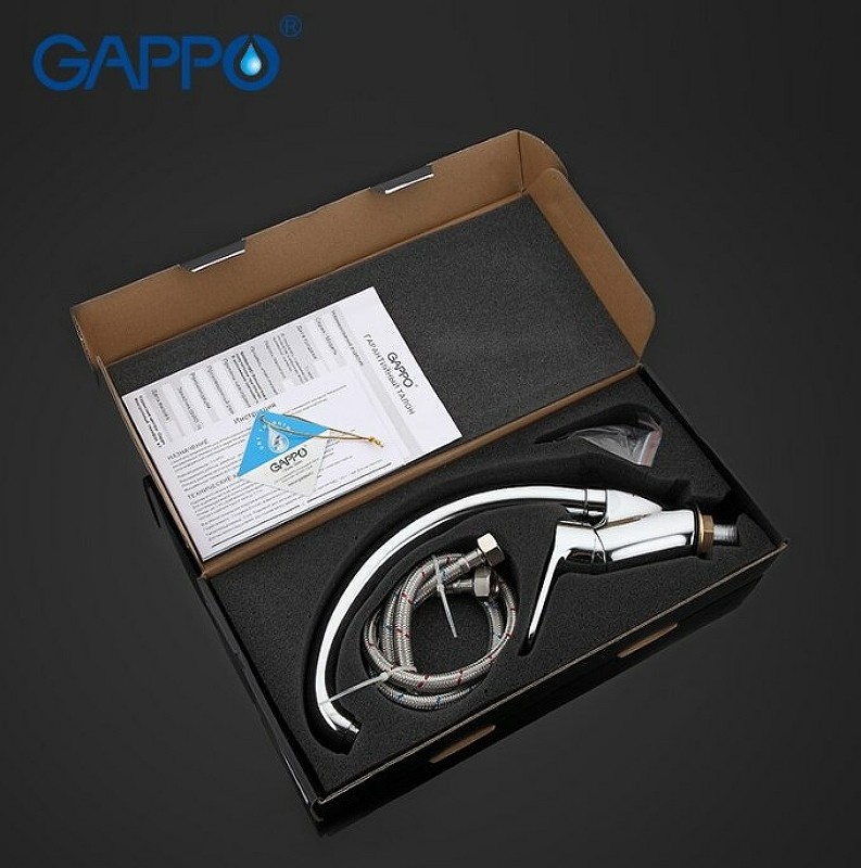 Смеситель для кухни Gappo G36 G4136 Хром латунь