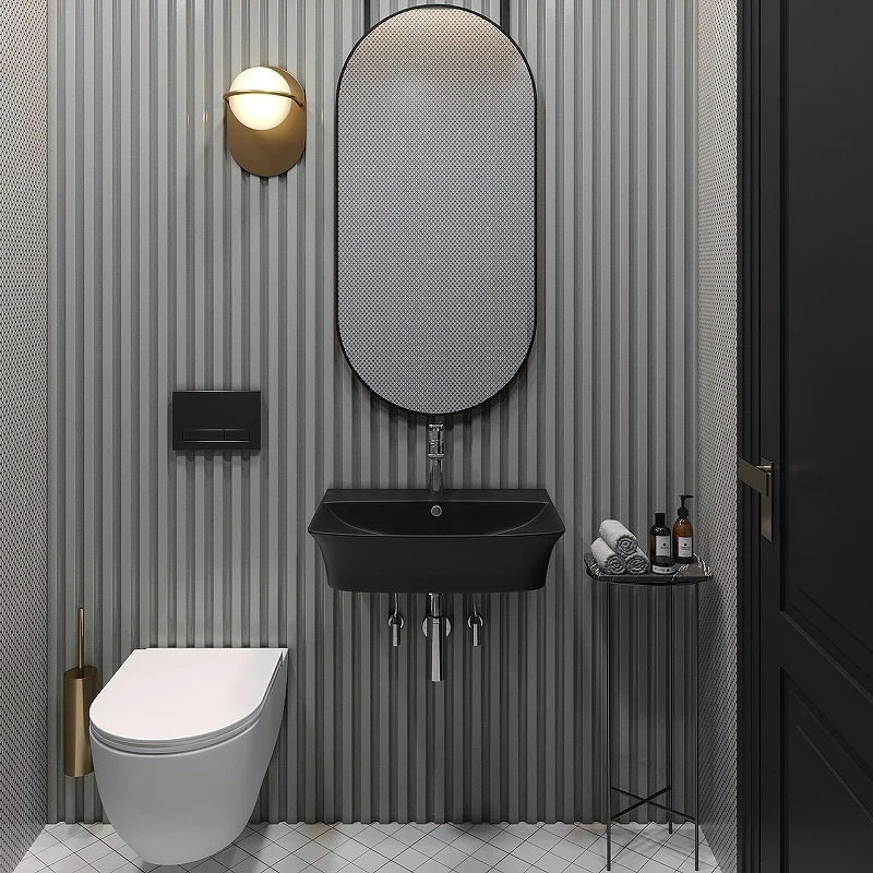 Раковина Lavinia Boho Bathroom Sink 55 33311082 цвет Черный матовый