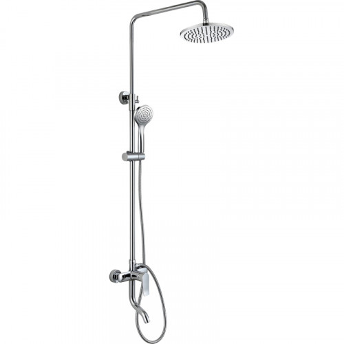 Душевая система Bravat Emeralda F6337371CP-A-RUS Хром латунь на стену