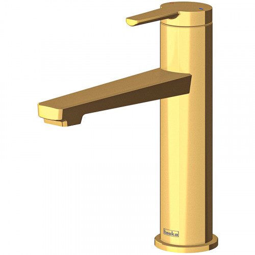 Смеситель для раковины Teska Liva Leo S E5417 Золото латунь