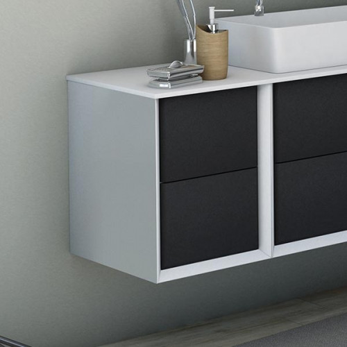 Тумба Cezares Bellagio 35 54718 подвесная Grafite МДФ / ЛДСП