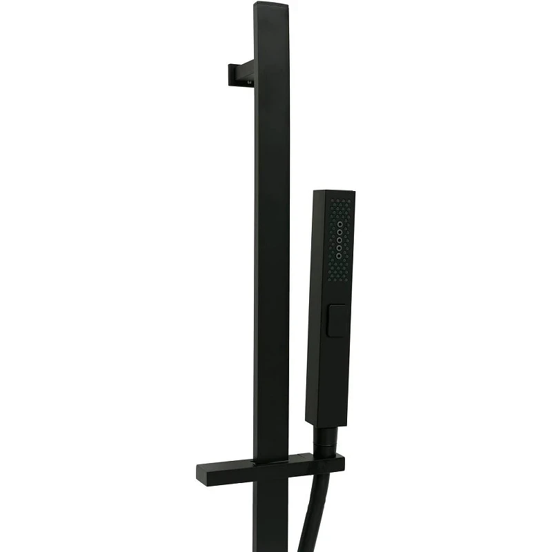 Душевой гарнитур Allen Brau Infinity 5.21013-31 Черный матовый латунь на стену