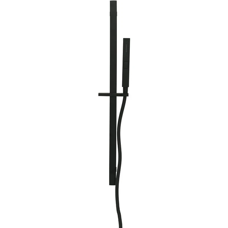 Душевой гарнитур Allen Brau Infinity 5.21013-31 Черный матовый латунь на стену