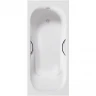 Чугунная ванна Delice Malibu 170x80 DLR230630R с отверстиями под ручки без антискользящего покрытия