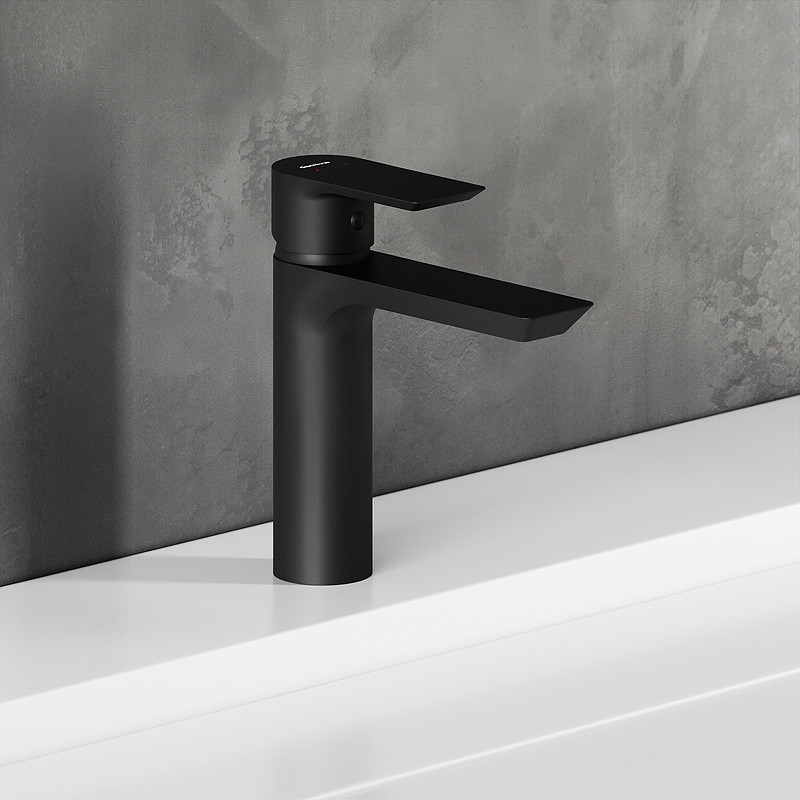 Смеситель для раковины Damixa Apollo 470210300 Черный матовый латунь