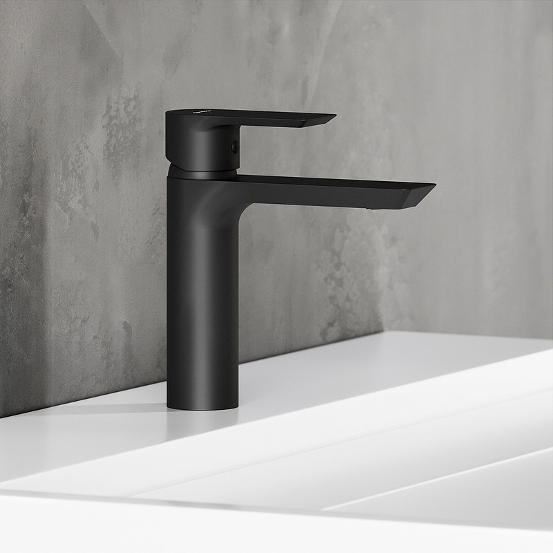 Смеситель для раковины Damixa Apollo 470210300 Черный матовый латунь