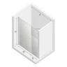 Душевая дверь New Trendy New Soleo Chrome 110 D-0140A/D-0094B профиль Хром стекло прозрачное