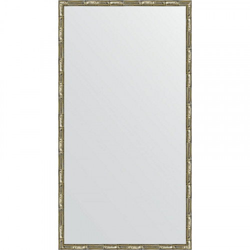 Зеркало Evoform Definite 107х57 BY 0728 в багетной раме - Серебряный бамбук 24 мм стекло