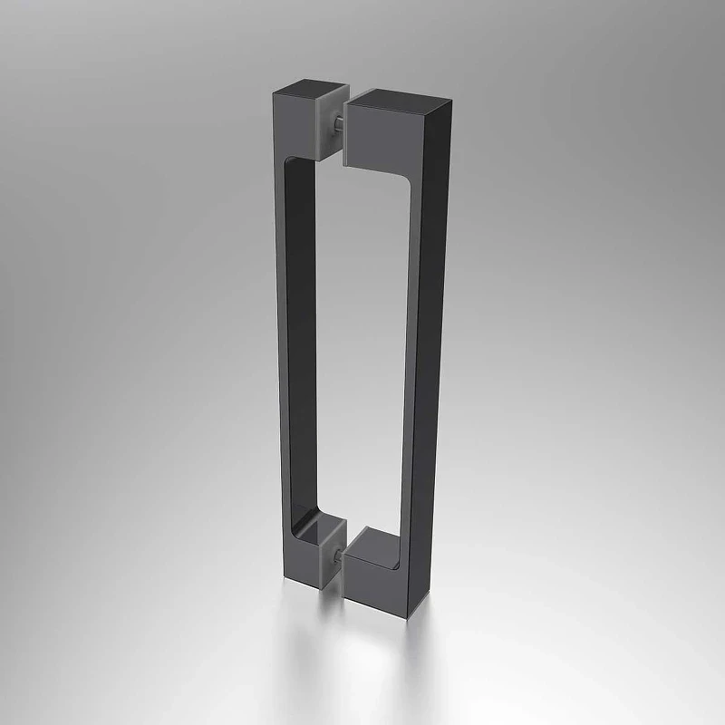 Душевая дверь Vincea Alpha 80 VDP-3AL800CLGM профиль Вороненая сталь стекло прозрачное