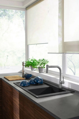 Смеситель для кухни Hansgrohe Metris Select M71 14834000