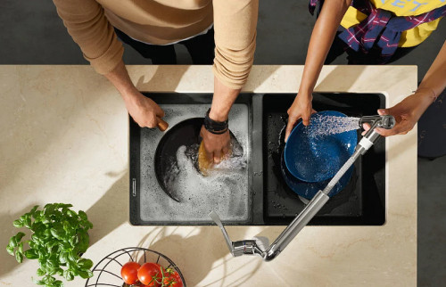 Смеситель для кухни Hansgrohe Metris Select M71 14834000