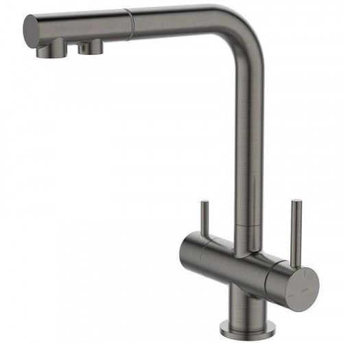 Смеситель для кухни Iddis Umbra UMBGMPFi05 Графит матовый