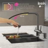 Смеситель для кухни Iddis Umbra UMBGMPFi05 Графит матовый