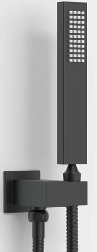 Душевая система Berges Nardis 2S Black 071002 Черная матовая латунь встраиваемый
