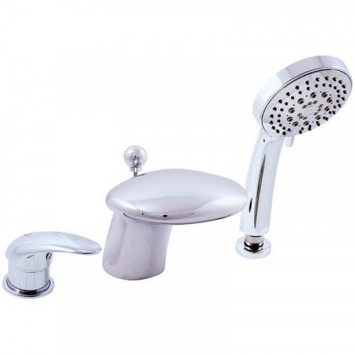 Смеситель на борт ванны Rav Slezak Dunaj D471.5S Хром латунь