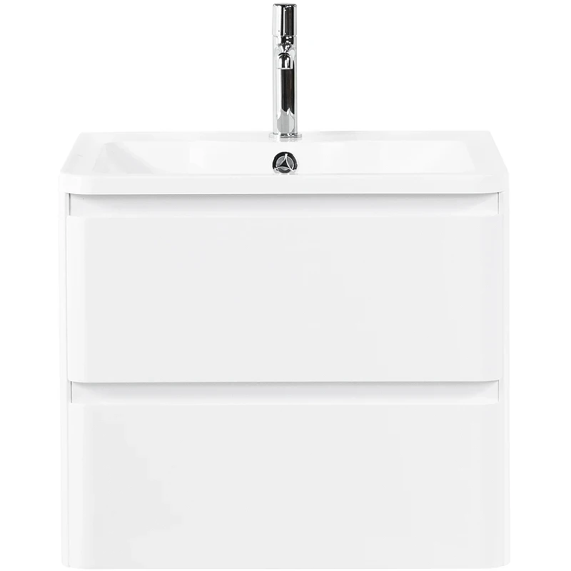 Тумба под раковину BelBagno 70 ALBANO-700-2C-SO-BL подвесная Bianco Lucido МДФ / ЛДСП
