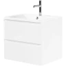 Тумба под раковину BelBagno 70 ALBANO-700-2C-SO-BL подвесная Bianco Lucido МДФ / ЛДСП