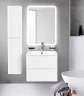 Тумба под раковину BelBagno 70 ALBANO-700-2C-SO-BL подвесная Bianco Lucido МДФ / ЛДСП