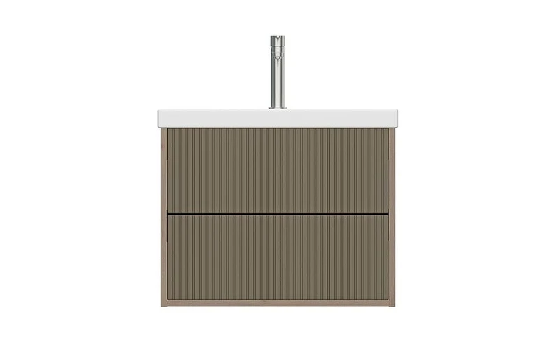 Тумба под раковину Cersanit Classic Ribble 60 69279 подвесная цвет Коричневый