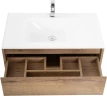 Тумба под раковину BelBagno Kraft 80 KRAFT-800-2C-SO-RT подвесная Rovere Tabacco МДФ / ЛДСП
