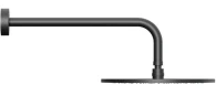 Душевая система Paffoni Light KITLIG011NOKING Черная матовая латунь встраиваемый