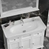 Тумба под раковину Opadiris Кантара 105 00-00003680 Белая матовая МДФ / ЛДСП, массив дерева