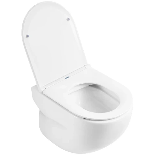 Комплект унитаза с инсталляцией BelBagno Onda BB066CHR/BB870SC/BB004-40 EXPERT/BB014-SR-BIANCO с сиденьем Микролифт и Белой клавишей смыва фаянс подвесной