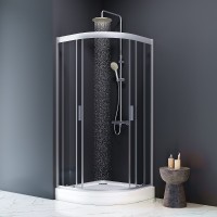 Акриловый поддон для душа AM.PM Gem W90T-401-090W с сифоном Белый