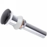 Донный клапан Sintesi SIN-VF-40BM click-clack Черный матовый