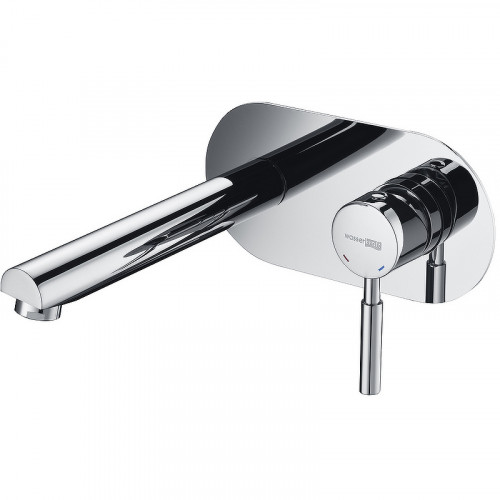 Смеситель для раковины WasserKRAFT Main 4130 Хром латунь встраиваемый