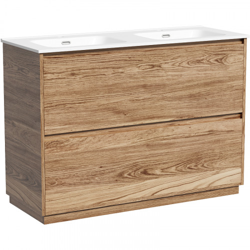 Тумба под раковину Sancos Libra Floor 120 LB120F-2ECH Дуб чарльстон МДФ / ЛДСП