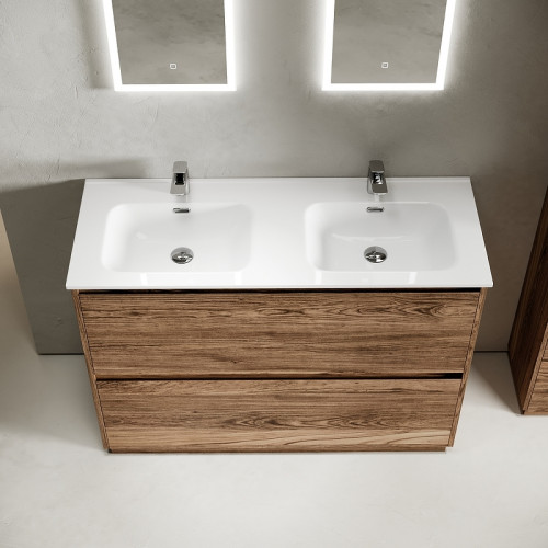 Тумба под раковину Sancos Libra Floor 120 LB120F-2ECH Дуб чарльстон МДФ / ЛДСП