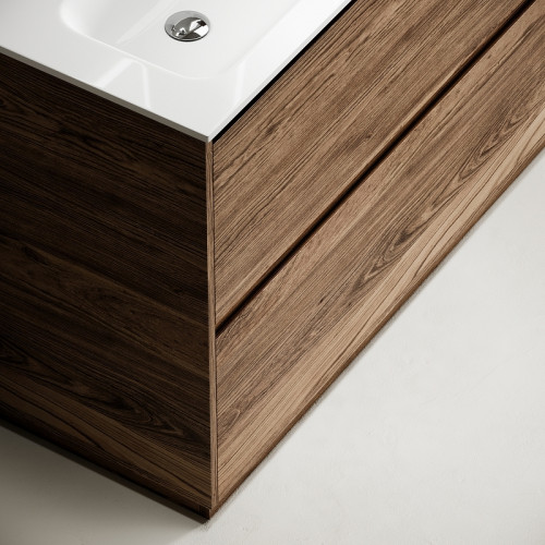 Тумба под раковину Sancos Libra Floor 120 LB120F-2ECH Дуб чарльстон МДФ / ЛДСП