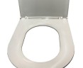 Комплект унитаза CeramaLux 2197 с инсталляцией Berges Novum L5 040215 с сиденьем Микролифт и Черной матовой клавишей смыва фаянс подвесной