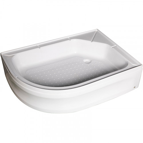 Душевой поддон из АБС-пластика Wemor 90x80 R 10000006056 Белый