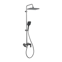 Душевая система Frap F24202-9 цвет Оружейная сталь