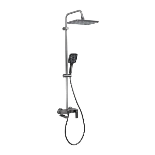 Душевая система Frap F24202-9 цвет Оружейная сталь