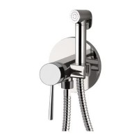 Гигиенический душ со смесителем Remer Minimal N65W Хром латунь на стену