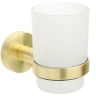 Стакан для зубных щеток Fixsen Comfort Gold FX-87006 Золото-сатин