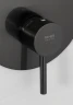 Смеситель для душа Remer X-Style X09KBCFP цвет Черный брашированный хром