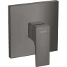Смеситель для душа Hansgrohe Metropol 32565340 Шлифованный черный хром латунь встраиваемый